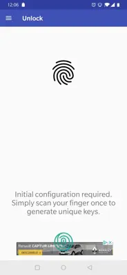 Remote Fingerprint Unlock android App screenshot 4